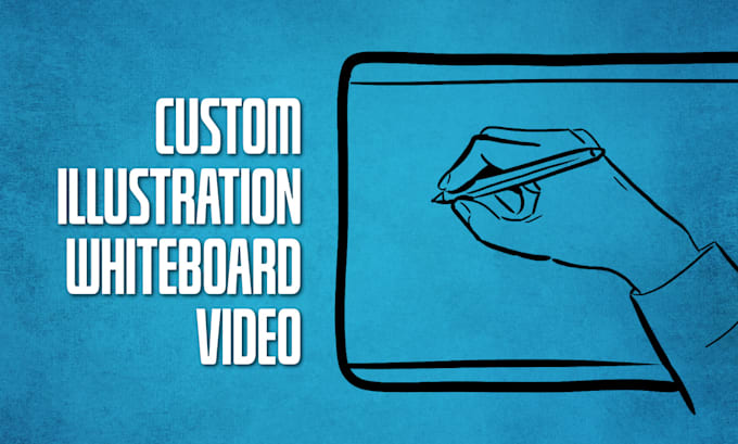 Gig Preview - Animate a whiteboard video with custom illustrations