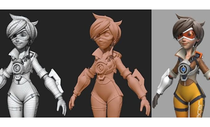 Gig Preview - Sculpt 3d character model, 3d figurine, miniature for 3d printing