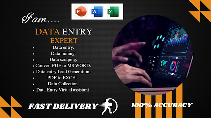 Gig Preview - Be your virtual assistant for all data entry works