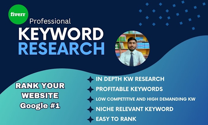 Gig Preview - Conduct kgr keyword research to boost your google rankings