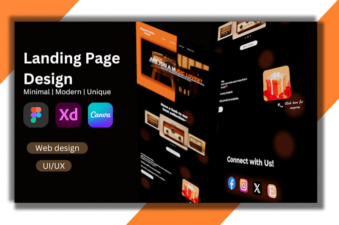 Bestseller - do landing page designing on figma