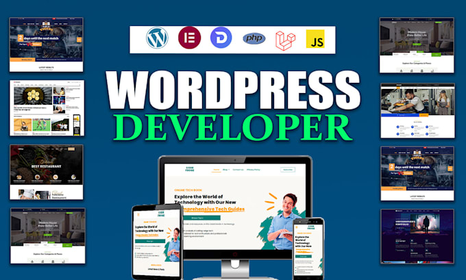 Bestseller - be your wordpress developer, redesign websites