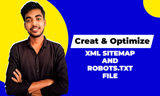 Gig Preview - Optimize XML sitemap and robots txt for your website