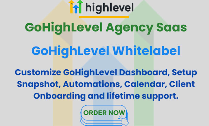 Gig Preview - Whitelabel go highlevel saas dashboard customization, agency