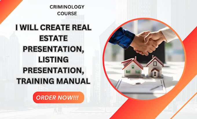 Gig Preview - Create real estate presentation, listing presentation, training manual, video