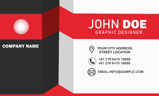 Gig Preview - Design unique business card, visiting card, name card