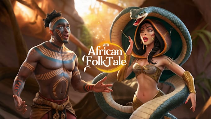 Gig Preview - Write compelling african folktales story