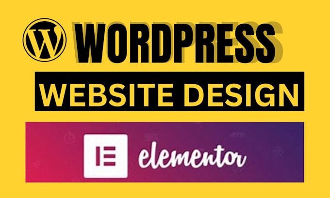 Gig Preview - Design wordpress website with elementor redesign elementor website wordpress