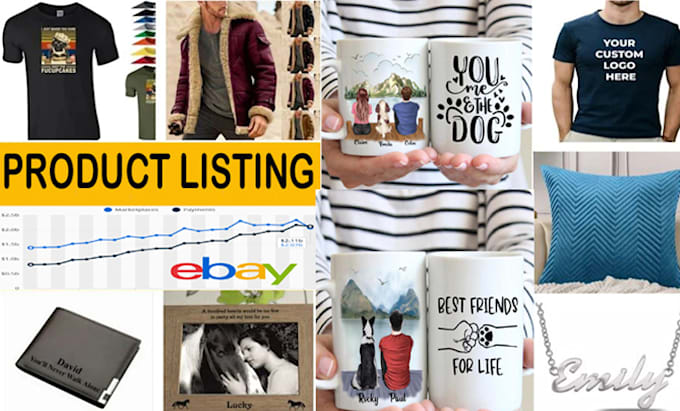 Gig Preview - Ebay multiple listing ebay lister ebay optimize account SEO