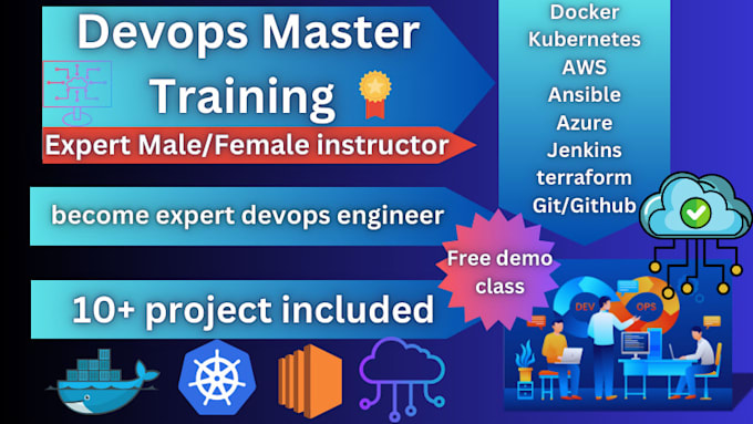 Gig Preview - Teach AWS, docker, kubernetes n more,get job ready in devops