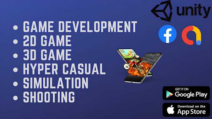 Gig Preview - Develop your complete unity or mobile game from scratch