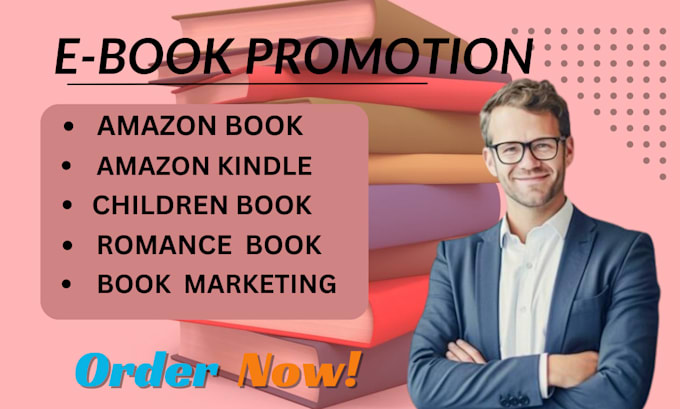 Gig Preview - Do a professional ebook marketing to increase sales exposure