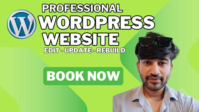 Gig Preview - Edit wordpress website, do wordpress customization