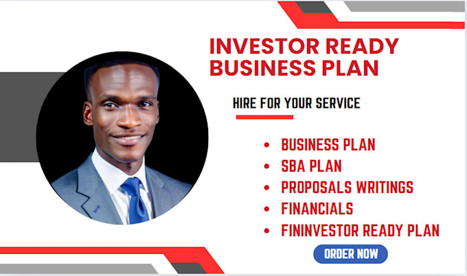 Gig Preview - Write sba business plan, pitchdeck for loan approval