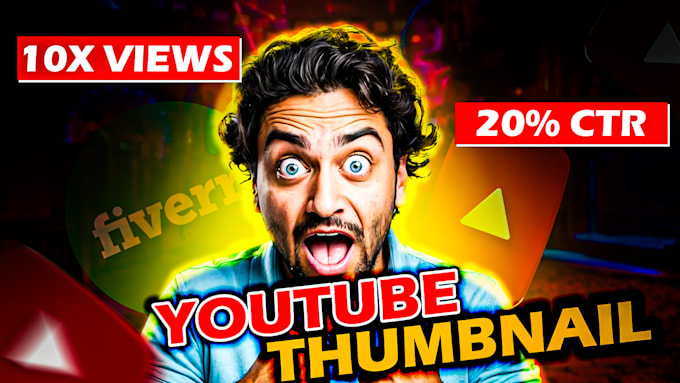 Gig Preview - Design attractive youtube thumbnail