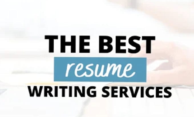 Gig Preview - Write professional resume writing cv writing cover letter services