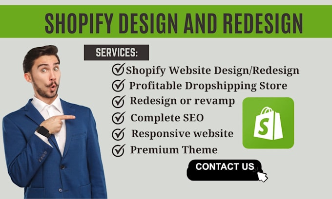 Bestseller - do shopify website design and shopify website redesign