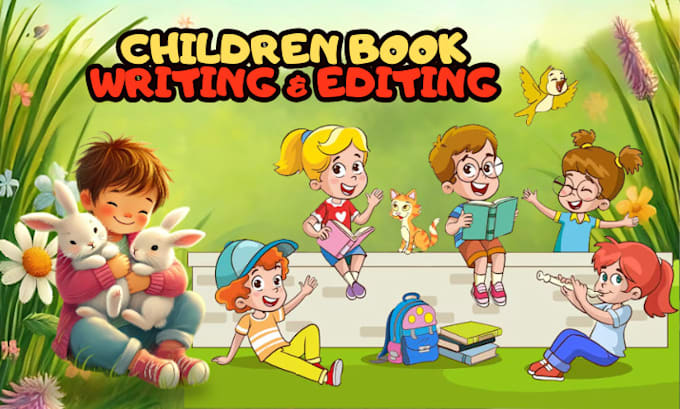 Gig Preview - Ghostwrite children book kids moral, ebook writing, children story book