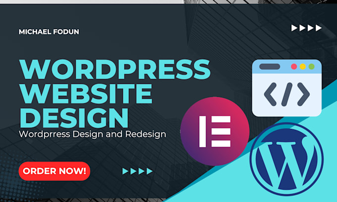 Gig Preview - Build wordpress website, design wordpress website, redesign wordpress website