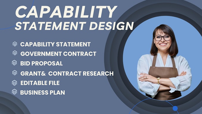 Gig Preview - Design government capability statement and capability statement