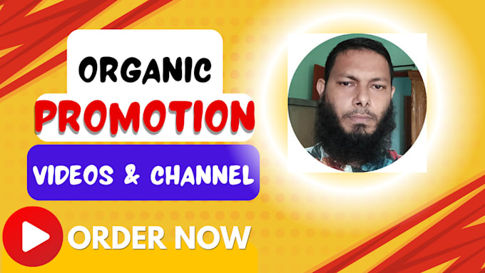 Gig Preview - Do organic youtube video promotion and grow channel