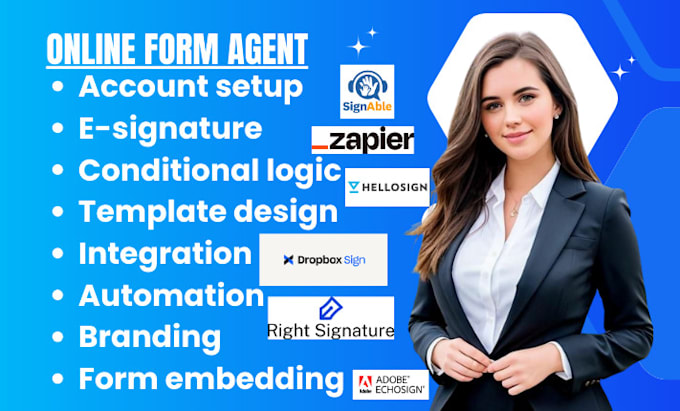 Gig Preview - Setup echosign signable rightsignature dropbox sign hellosign zapier integration