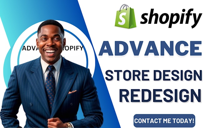 Gig Preview - Redesign shopify store or revamp shopify website shopify redesign