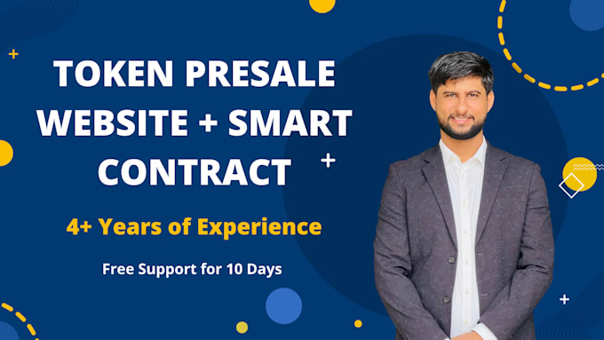 Gig Preview - Develop a token presale website with smart contract integration