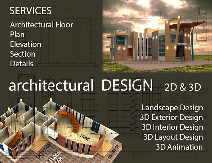 Gig Preview - Redraw 2d or 3d floor plan for you