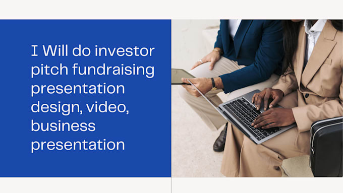 Gig Preview - Do investor pitch fundraising presentation design, video, business presentation