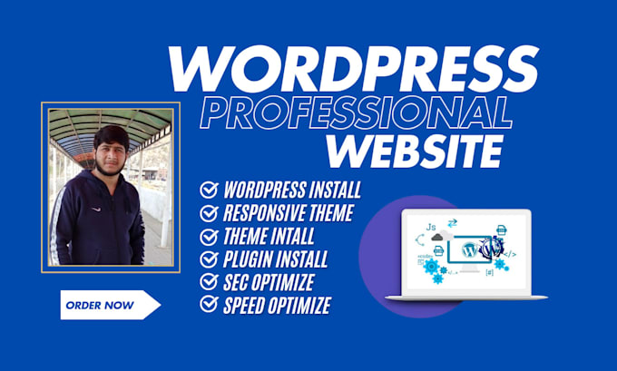 Gig Preview - Expert wordpress website design with envato template kits or elementor pro