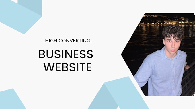 Gig Preview - Create custom business website professional and responsive websites