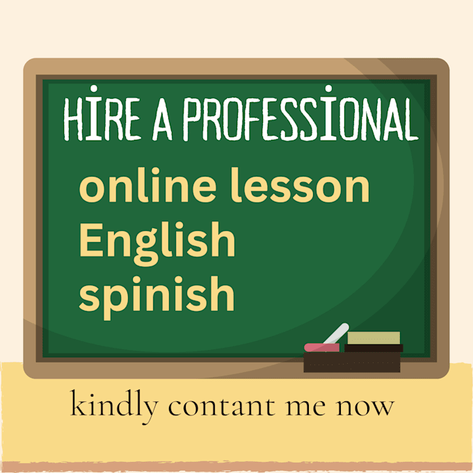 Gig Preview - Teach you english, spanish, germany, spanish, arabic, french online lesson