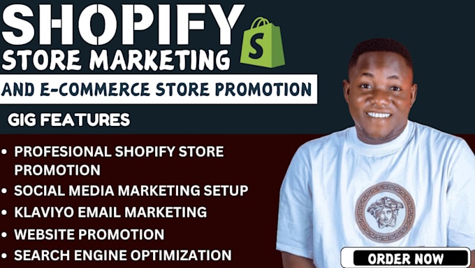 Gig Preview - Boost shopify sales, store promotion, complete shopify marketing or sales funnel