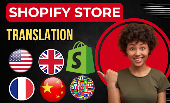 Gig Preview - Translate your shopify store in norwegian german english multilingual  in 24hrs