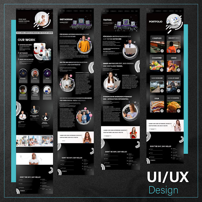 Bestseller - design custom website, figma website design, website UI