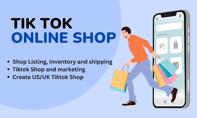 Gig Preview - Tiktok shop, tiktok dropshipping, tiktok shop ads, tiktok shop manager