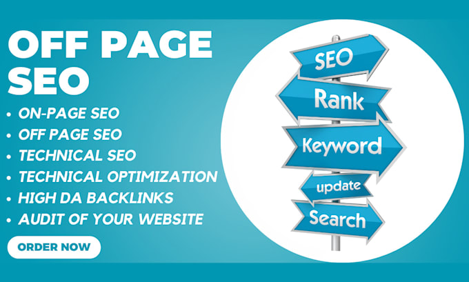 Gig Preview - Do high authority off page SEO dofollow backlinks for your website ranking