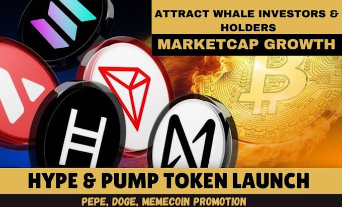 Gig Preview - Crypto twitter marketing, hype pump memecoin, token launch, telegram community