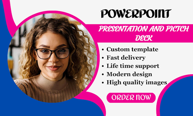 Gig Preview - Design a powerpoint presentation, pitch deck, google slides