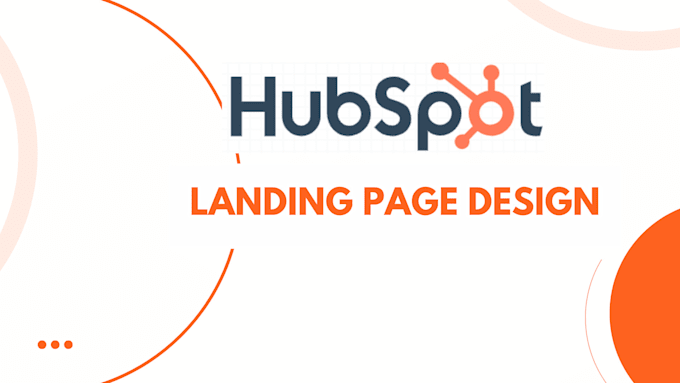 Gig Preview - Hubspot landing page, unbounce, leadpages, mailchimp landing page