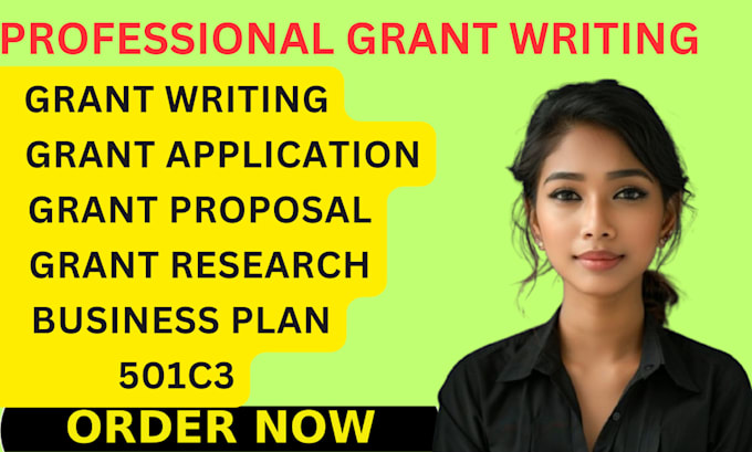 Gig Preview - Do grant writing, grant proposal, grant application, grant research 501c3