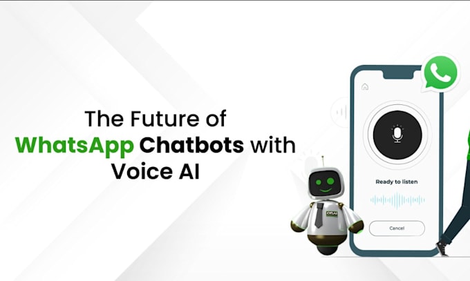 Gig Preview - Create whatsapp automation reply chatbot with ai voice,fix watsapp chatbot error