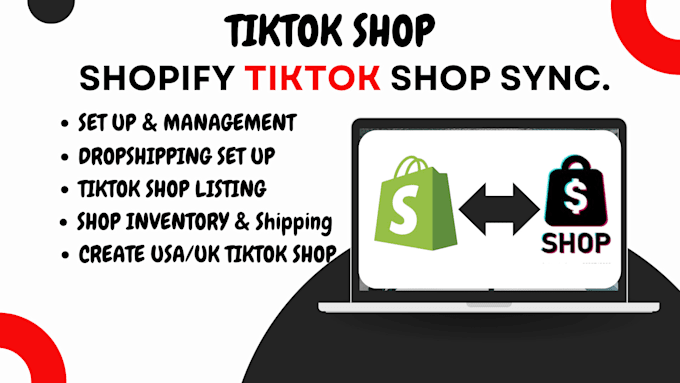 Gig Preview - Set up manage tiktok shop dropshipping products listing shop manager ads llc