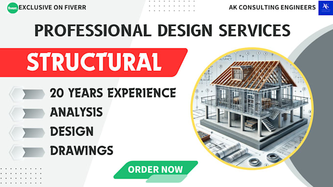 Gig Preview - Do civil and structural engineering analysis design and autocad drawings