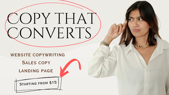 Gig Preview - Do sales page copy and website copywriting that drives higher results