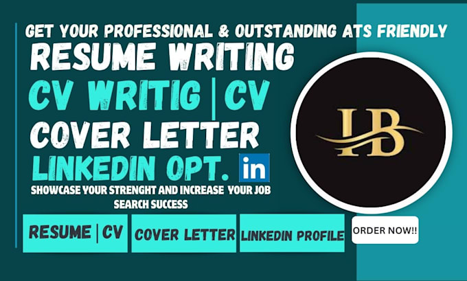 Gig Preview - Write professional resume writing cv cover letter linkedin bcg ats tech resume