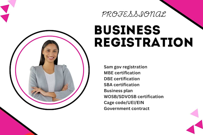 Gig Preview - Do mbe certifications, wosb, sba, mwbe, sam gov, cage code, 8a, sdvosb, wbe, uei