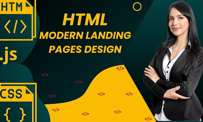 Gig Preview - Develop professional modern HTML landing pages