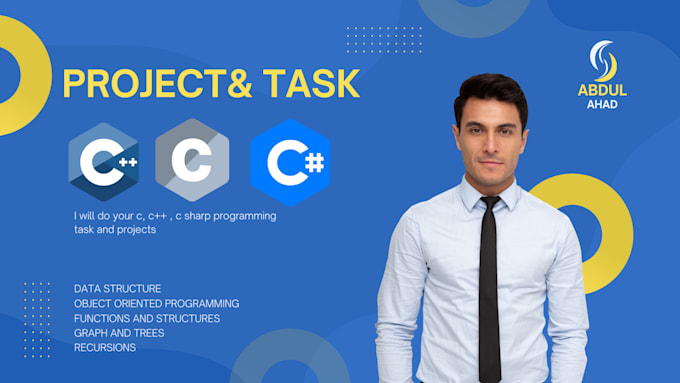 Gig Preview - Create your c , cpp ,c sharp programming projects and tasks